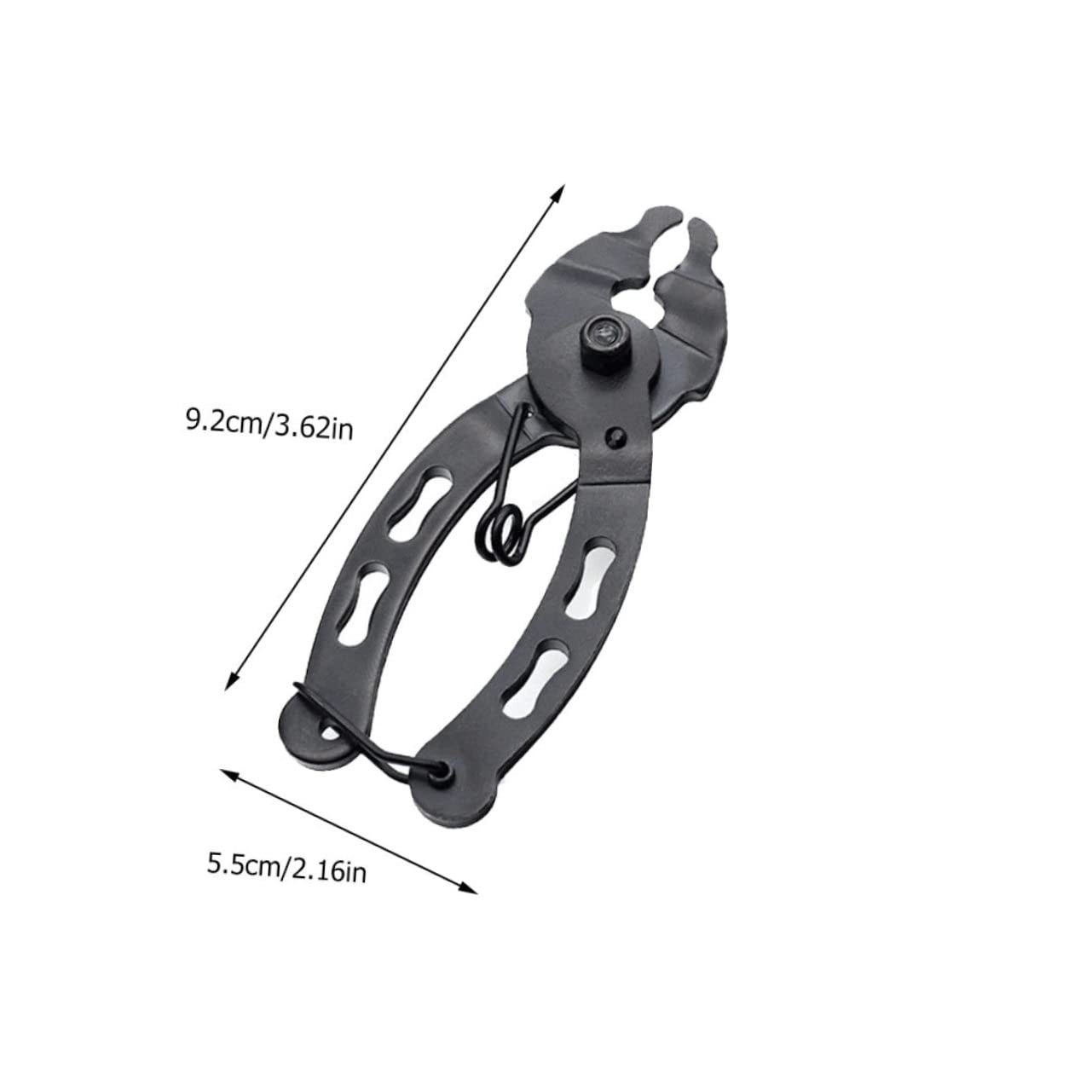 SUPVOX 1Set Bike Chain Connector Set Speed Missing Link with Tool for Repair Durable Bicycle Chain Link for Mountain and Road Bikes Essential Repair Tool