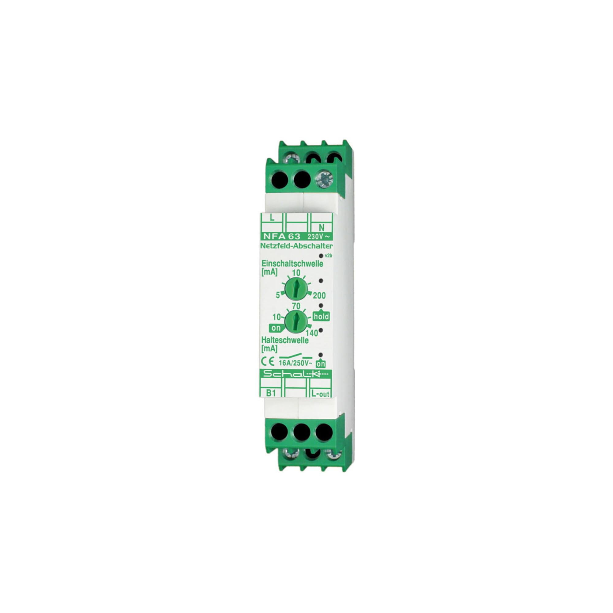 Schalk NFA 63 interruttore automatico verde 230VAC