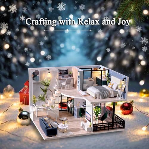 RHZN Miniature House Kit DIY Miniature Kit for Adults Mini House by RHZN - Used condition - Image 5