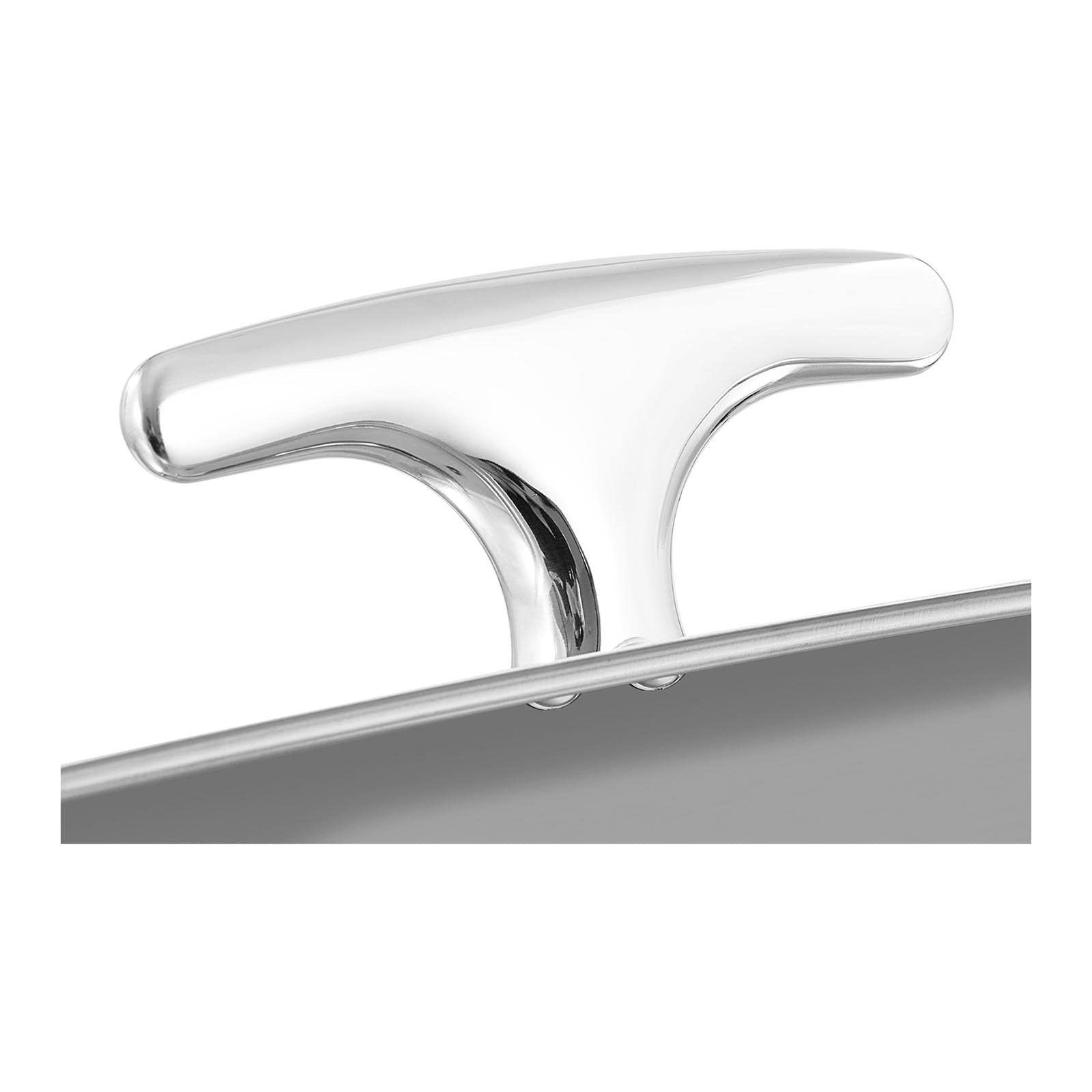 Royal Catering RCCD-RT4_9L Chafing Dish GN 1/1 8,5 L 2 Brennstoffzellen Rolltop Warmhaltebehälter Rechaud