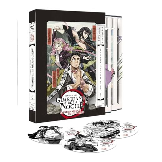 Guardianes De La Noche: Kimetsu No Yaiba Temporada 4. Arco Del Rumbo Al Entrenamiento De Los Pilares (Episodios 1 A 8) [DVD]