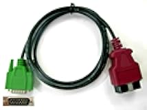 Xpertx Solutions OBDII OBD2 Cable Compatible with JPro Noregon DLA+ 2.0 Replaces Part Number 121591 for 2013 and Later Volvo/Mack Trucks Aftermarket Replacement