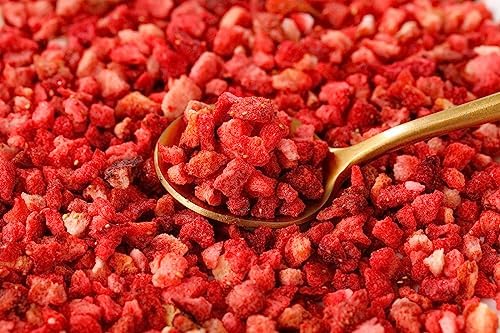 Premium Freeze Dried Strawberries Pieces 6.5 Oz/185g,Frozen Dried Strawberry,100% Pure & No Additives. - 2