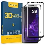 Galaxy S9 Screen Protector Glass, Elecshion 3D Curved Tempered Glass Dot Matrix Screen Protector for Samsung S9 with Easy Installation Tray (Case Friendly)