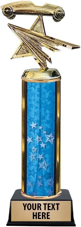 9.75" Derby Star Trophies - Customized Racing Derby Racing Trophy Awards Prime