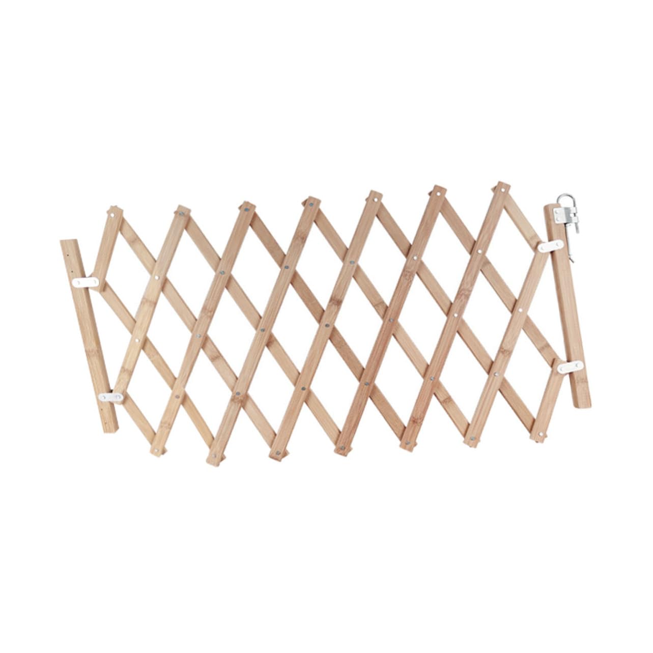 CIYODO Wooden Pet Enclosure Fence Wear Resistant Dog Safety Gate for Indoor Use Easy One Hand Operation for Doorways and Stairs Pet Barrier