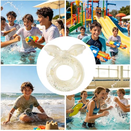 Bouée gonflable de natation compacte et résistante pour parc aquatique - 4