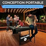SereneLife billard pliable 6 pieds, système de visée Trueshot photo 3