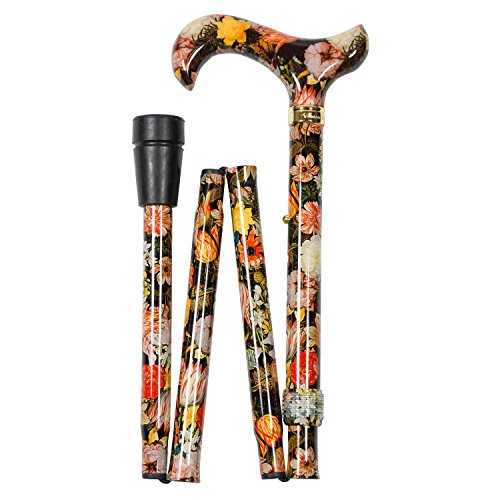 The National Gallery Bosschaert Derby Folding Walking Stick