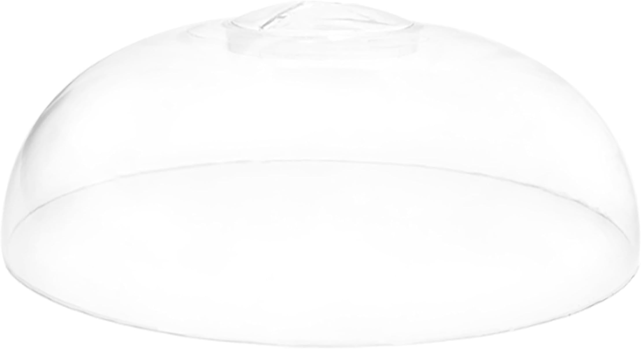281 Tube Top Clear Protective Weather Dome Made from UV Stabilized Polycarbonate, 12 inch Diameter