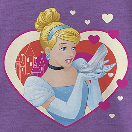 Disney Girl's Cinderella Hearts T-Shirt2