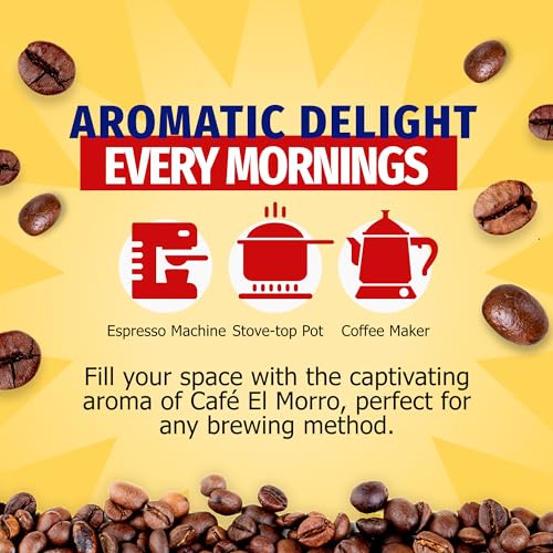 Cafu00e9 El Morro Dark Roast Espresso