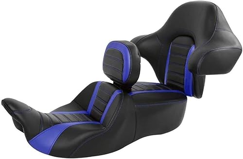 TCMT - Respaldo para asiento de conductor de una sola pieza segundo asiento a mayor altura con soporte para la espalda Ajuste acolchado de respaldo TCMT - Respaldo para asiento de conductor de una sola pieza segundo asiento a mayor altura con soporte para la espalda Ajuste acolchado de respaldo