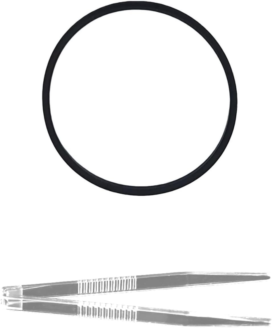 MiniDisc Drive Belt for Sony DHC-MD5 HCD-MD5 MDS-S30 - Rubber CD Player Belt Replacement with Tweezers