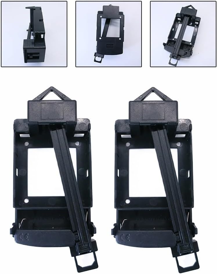 Quartz Clock Pendulum Drive Unit Replacement for Hanging & Frameless Clocks – Plastic Mechanism with 100g Load Capacity, Compatible with Artisan Clock Movements(2pcs)