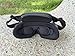 Drohne Goggles 3 Schaumstoff Polsterung Schwamm Komfortable Augenmaske Augenpolster VR Brille Zubehör für DJI Avata Goggles 3 (Schwarz)