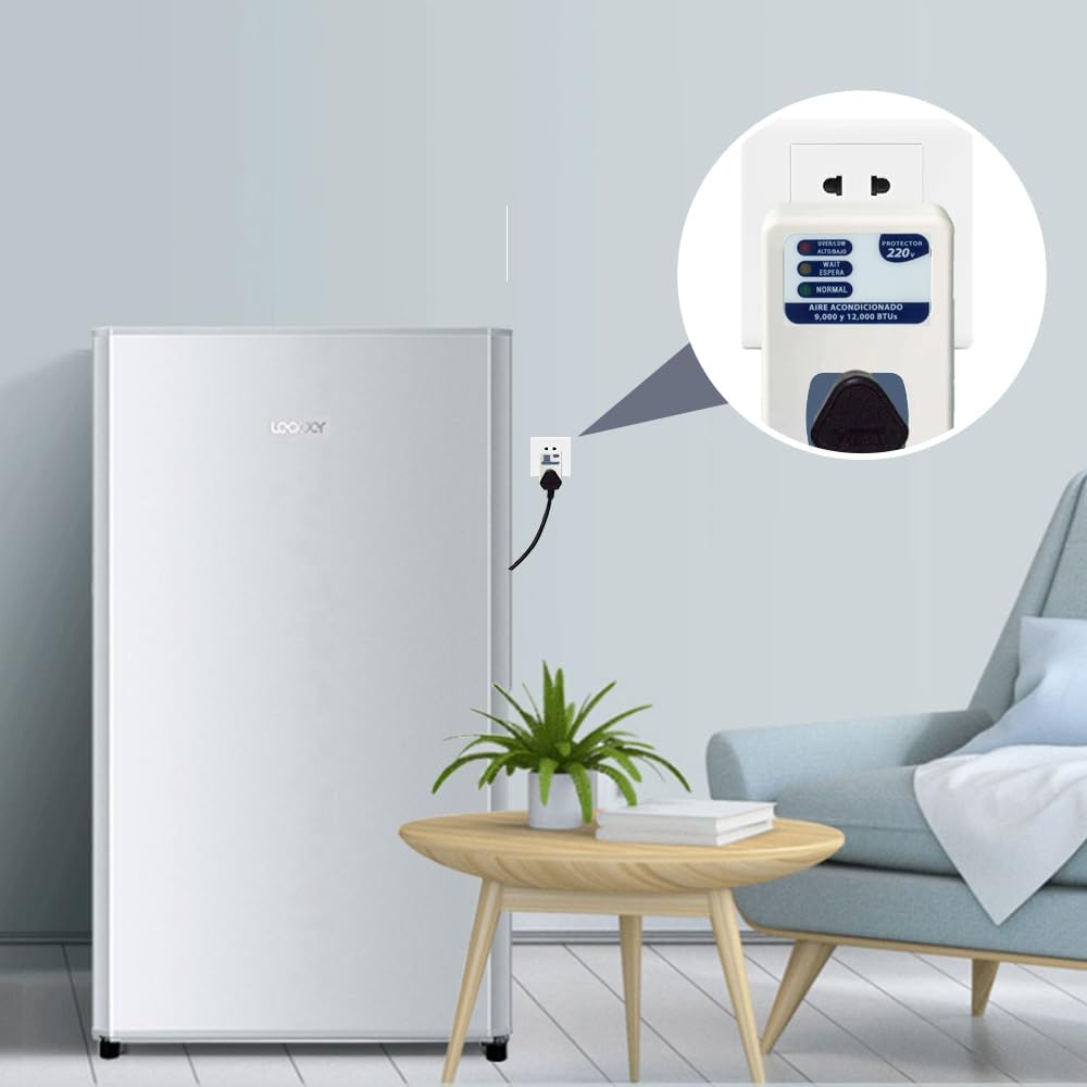 Electronic Voltage Protector(Surge Protector) Household Appliance Voltage Protection OverVoltage and UnderVoltage Protection Socket Surge Protector for Refrigerator E39-220V - Image 6