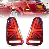 Archaic for Mini Cooper R50-53 2001-2007 Tail Lights Assembly, Full LED Rear Lamps for 1st gen Mini