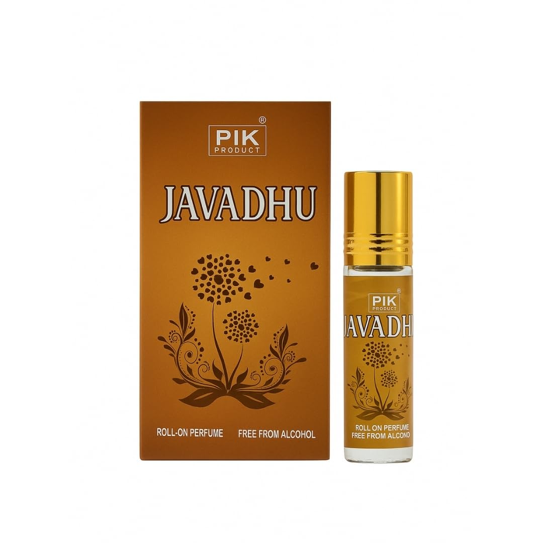 PIK Javadhu Alcohol-Free Roll-On Perfume, Traditional Indian Attar, Long-lasting Fragrance for men and women-image-19