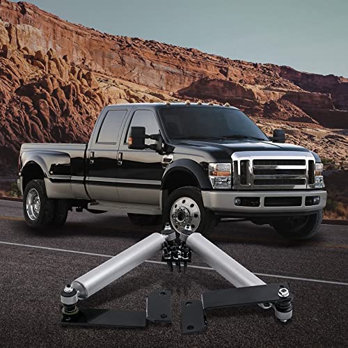 2-8" Lift Dual Steering Stabilizer For Ford F250 F350 Super Duty 4Wd 1999-2004, Excursion 4Wd 2000-2005, Suspension Lift Upgrade Steering Damper Replacement Kit #TOP5