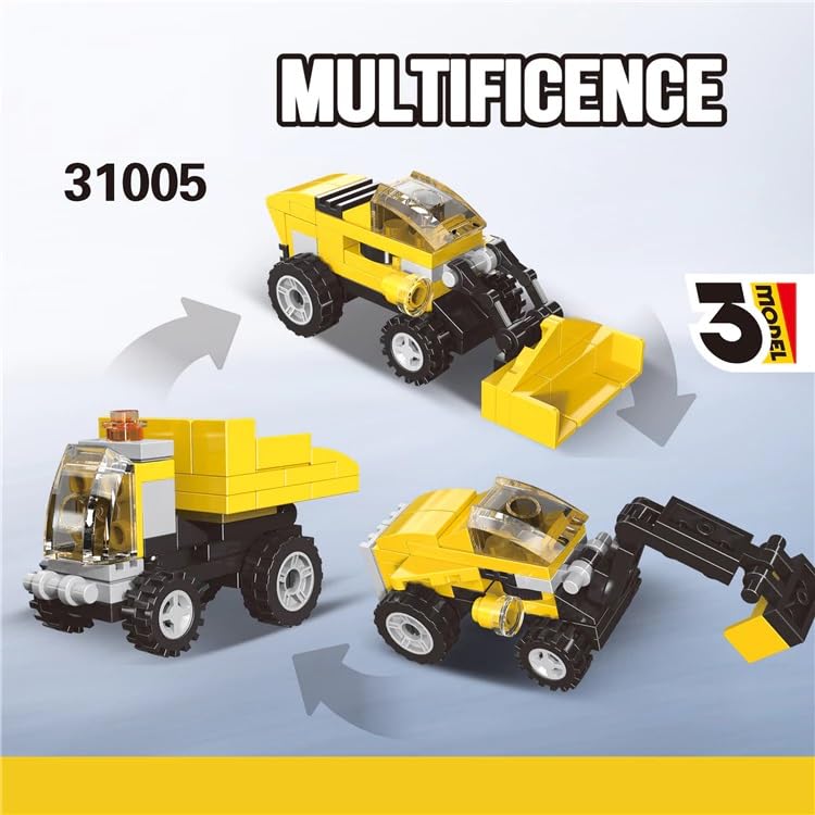 Image of Bestie toys 3 in 1 Architect Suprise Theme Series There are 8 Different Themes in Block Construction Random Theme Will be Send As per Stock (Suprise Blocks Pack of 1)