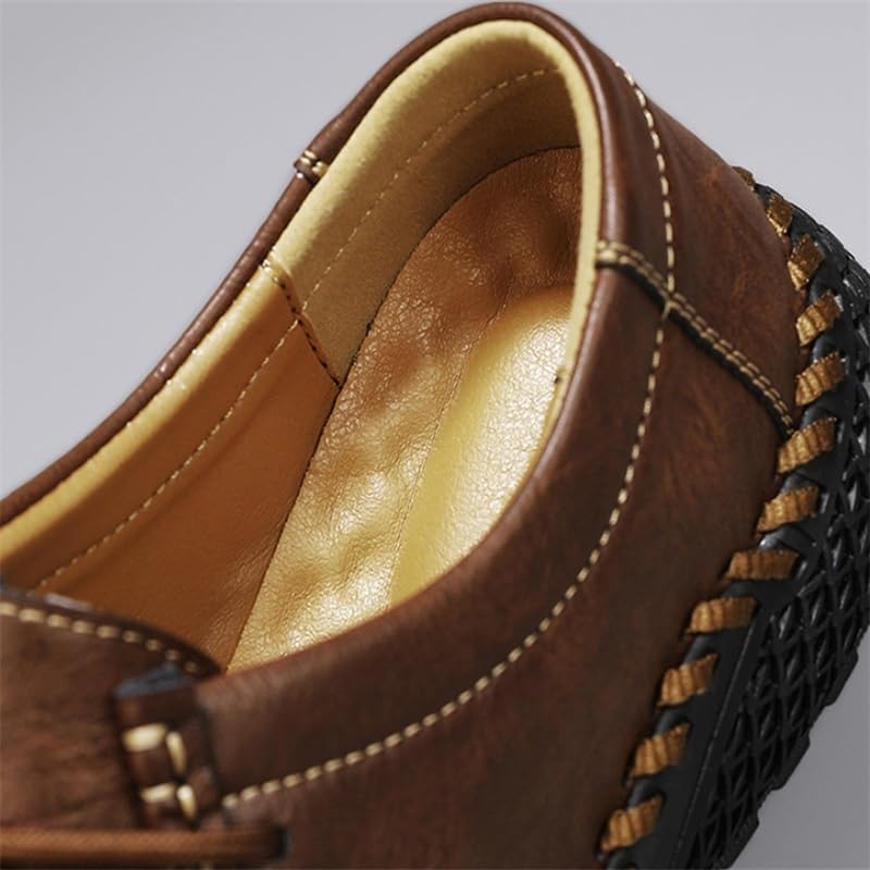 Men's Business Dress Shoes Oxford Shoes Non-Slip Wear-Resistant Versatile Comfortable Breathable Dad Shoes for Men