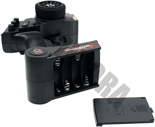 Miniatura 7 de INJORA RC Parts 3CH 2.4G Anti-Jamming Radio Transmisor de control remoto con receptor para coche RCbarco RC (transmisor y receptor)