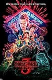 Trends International 24X36 Netflix Stranger Things: Season 3 - One Sheet Wall Poster, 24' x 36', Unframed Version