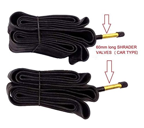 RDK Mobility One Pair of 26" x 1.95-2.35" MTB inner tubes, 60mm XXLONG SHRADER VALVES