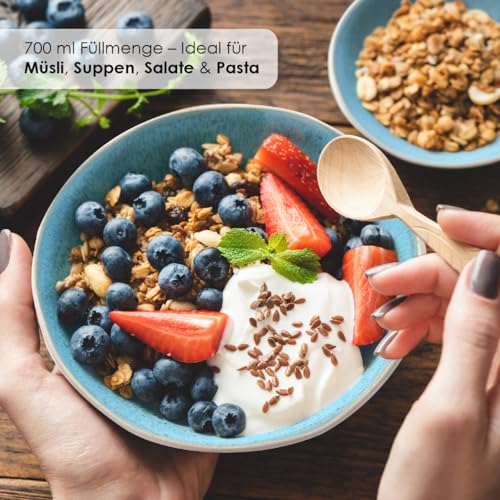 MIAMIO - Set di stoviglie in ceramica in gres