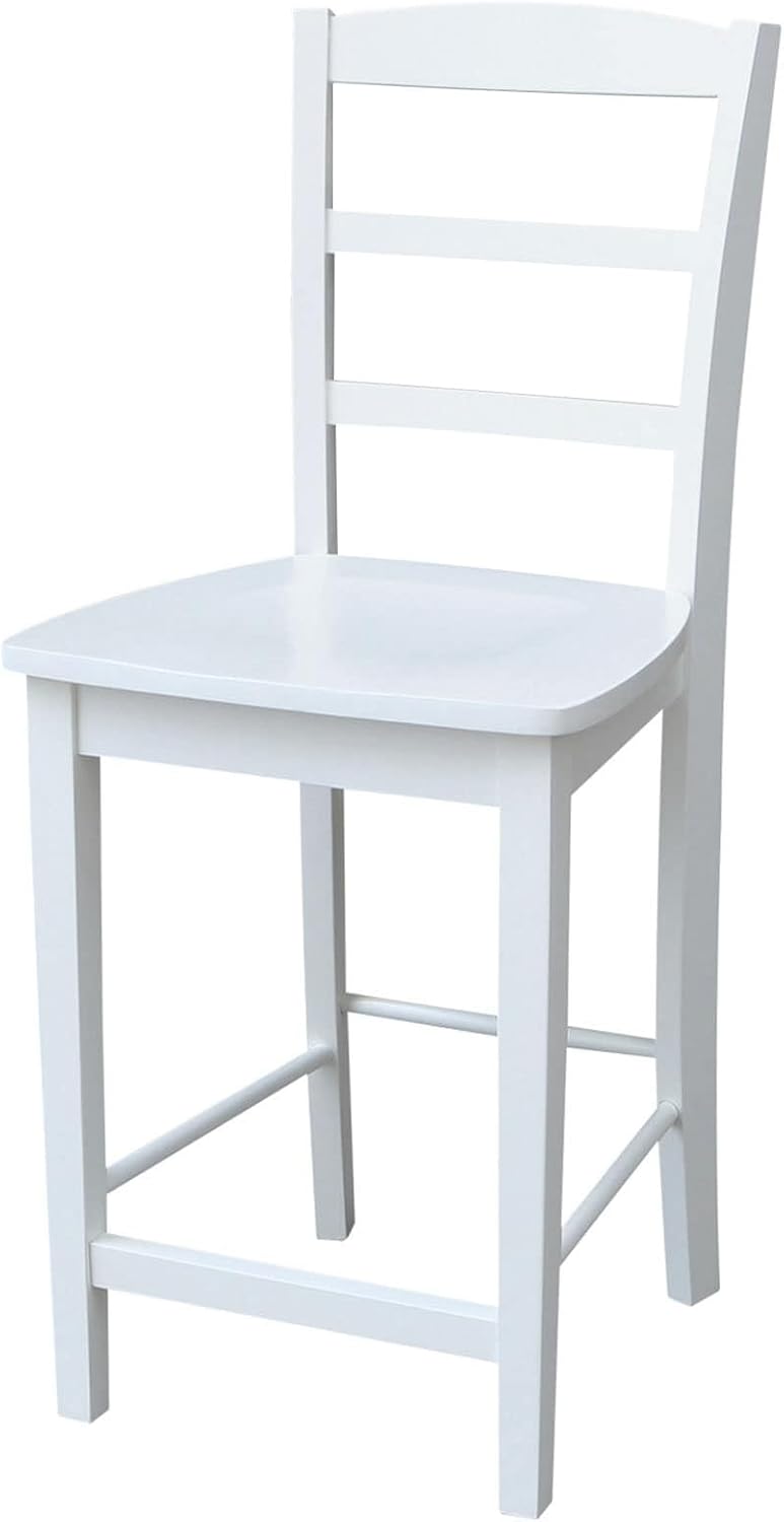 International Concepts 24-Inch Windsor Spindle Back Swivel Bar Stool ,Natural