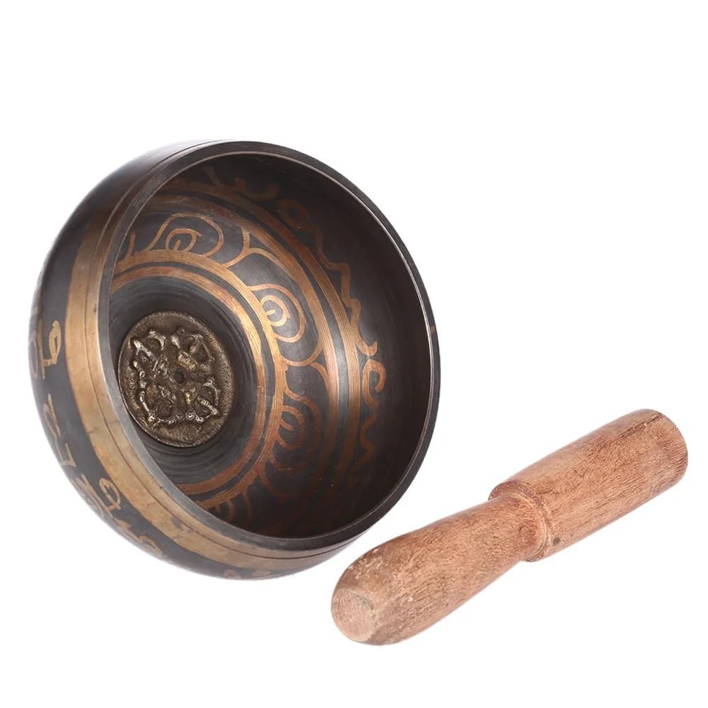 Set di Campane tibetane, Campane tibetane, Campane tibetane Buddha, Campane tibetane, Campane tibetane per la Pratica dello Yoga, Campane tibetane in Rame
