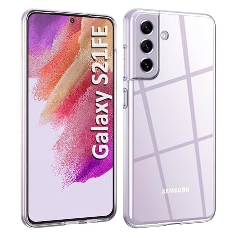 Crystal Clear Shockproof Case for Samsung S21 FE Cover