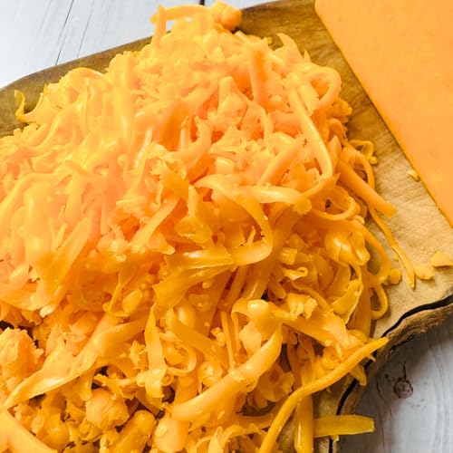 切りたて レッドチェダー チーズ セミハード シュレッドチーズ 3mm セルロース不使用|アメリカ産 濃厚コク旨 業務用・家庭用|ハンバーガー・ピザ・サンドイッチ・チーズソースに|Red Cheddar Cheese USA Shredded 3mm【DE