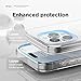 elago Magnetic Hybrid Clear Case Compatible with iPhone 15 Pro Case, Compatible with MagSafe, 6.1