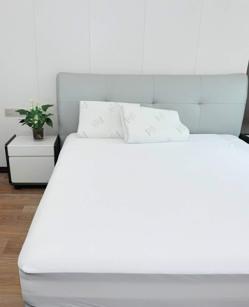 Sleep Academy Waterproof Mattress Protector Twin, Soft Cotton Terry Cover