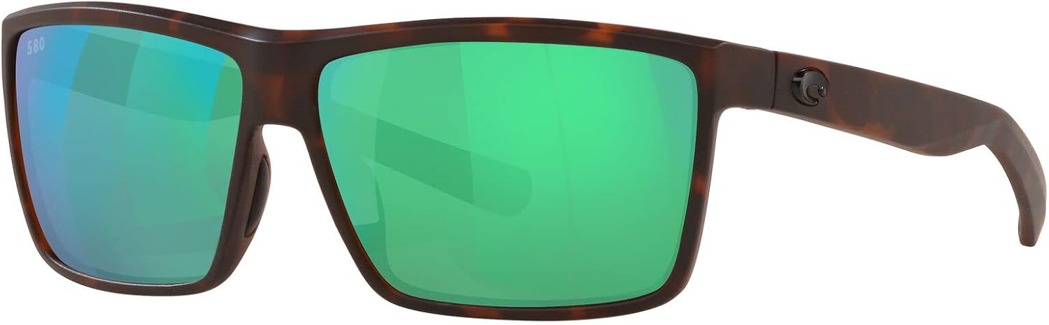 Costa Del Mar Mens Rinconcito Rectangular Sunglasses