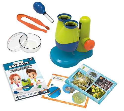 Microscope Buki Mini sciences 9003 blanc pour enfant - 4