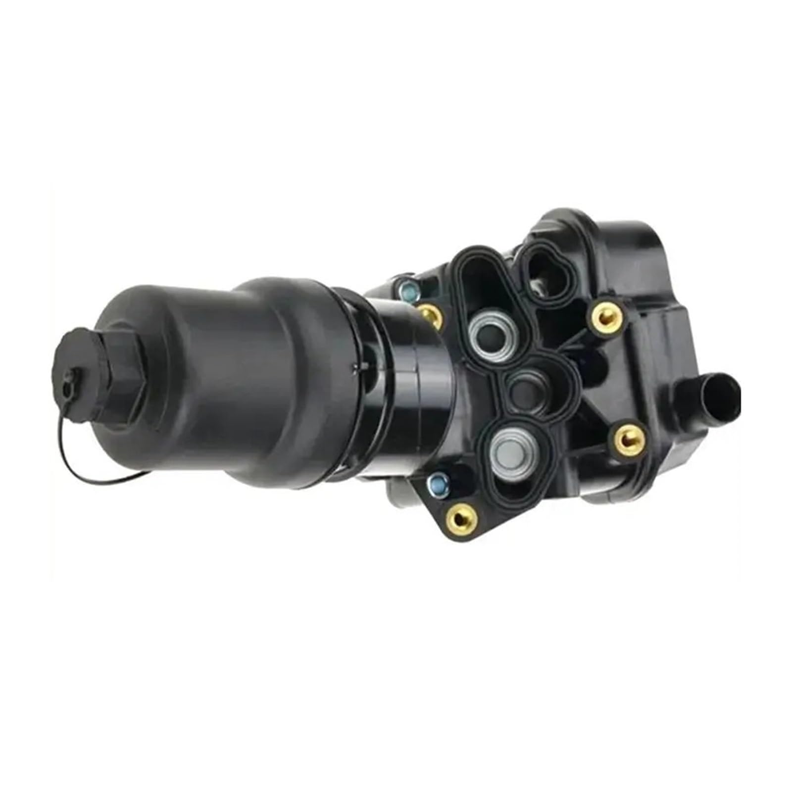 Carcasa del Filtro de Aceite L37A-06F115397J Filtro de Aceite Compatible con TT TTS A6 C6 A4 B7 A3 para VW Golf MK5 GTI R Adaptador 06F115397H 06F115397E Tapa del Filtro de Aceite