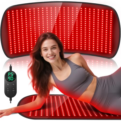 HALIDODO Red Light Therapy Mat with 500 LEDs