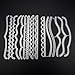 15 Pcs Metal Embossing Lace Cutting Dies Stencils Scrapbooking Dies Cuts for DIY Crafts, New Year, Wedding, Valentine's, Present Greeting Cards Albums by SKYCOOOOL