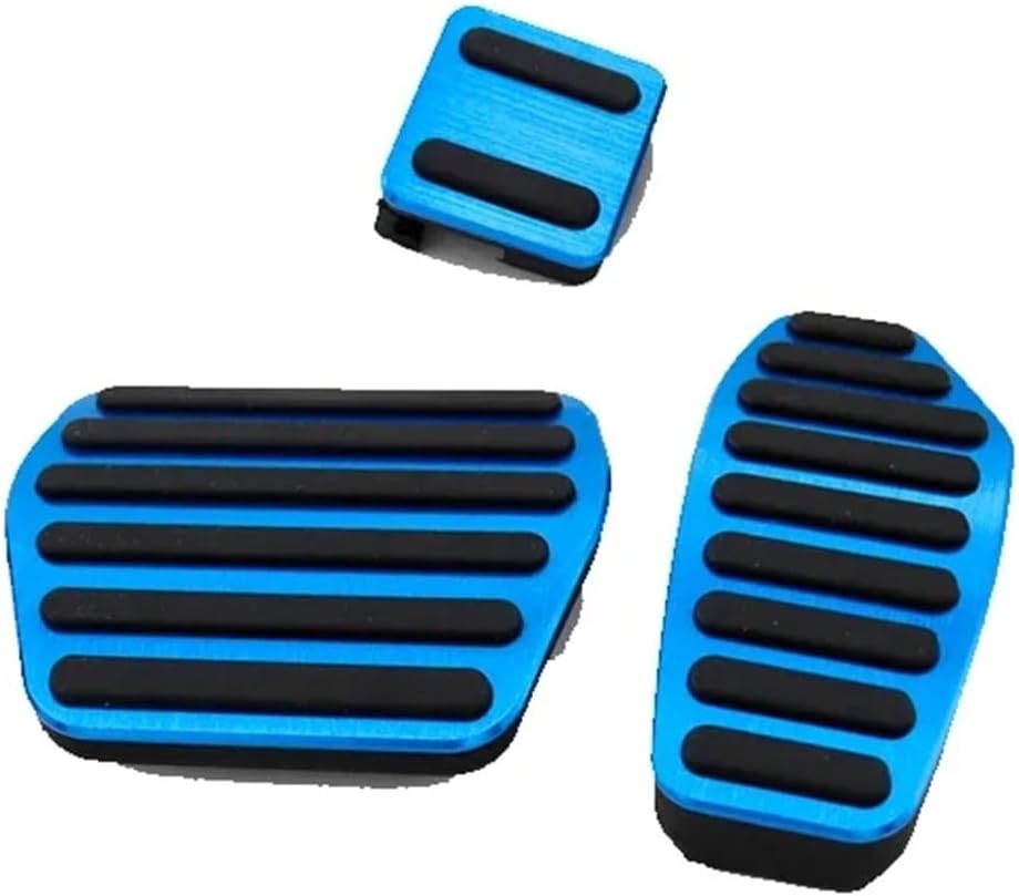 Car No Drilling Foot Pedal Pad Cover Compatible for Nissan Sentra Sylphy B18 2020 2021 2022 Brake Clutch Non Slip Pads Acessories(White)