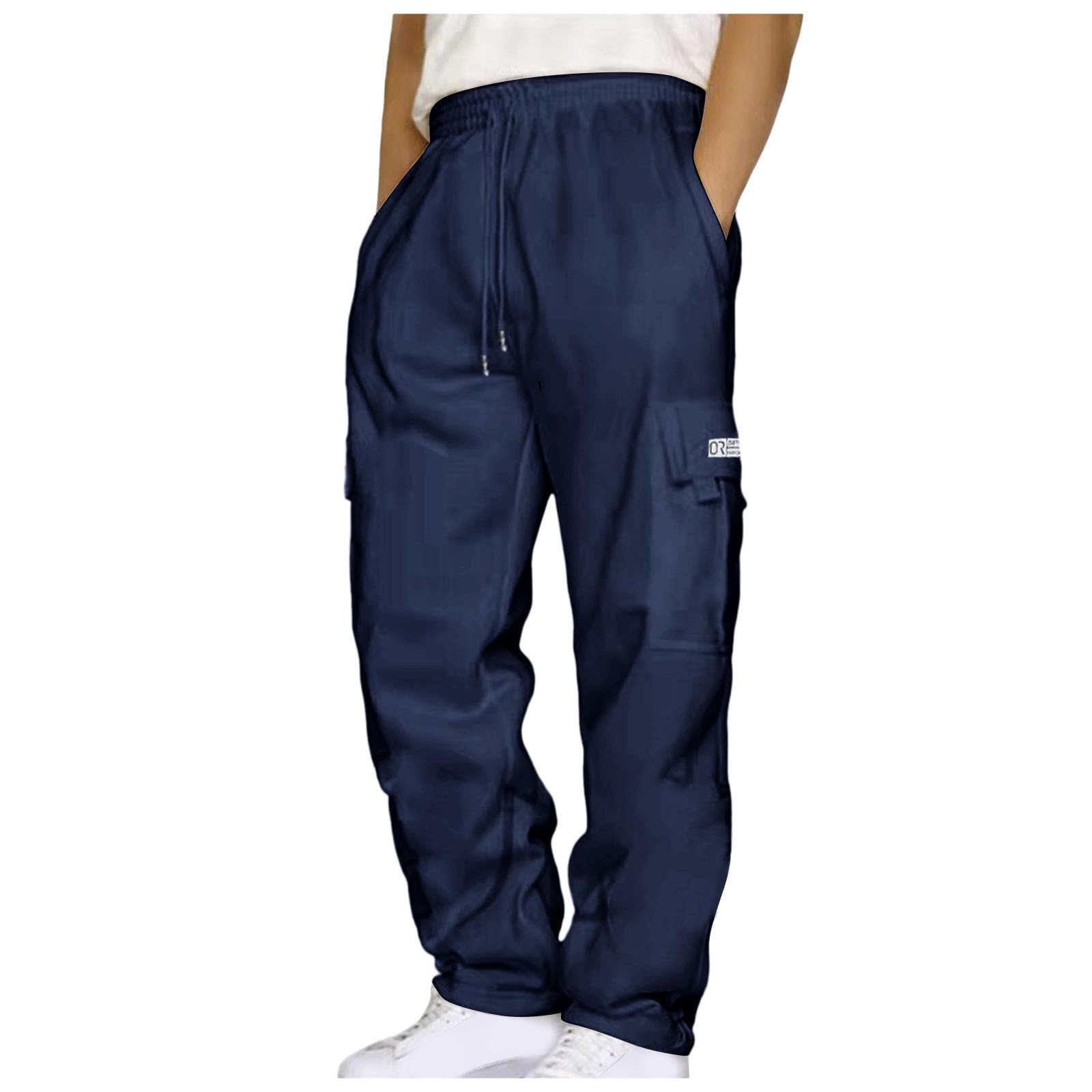 Cargo Pants for Men, Streetwear Hip Hop Pants Cargo Joggers Men Casual Active Sports Sweatpants for Men Women Unisex