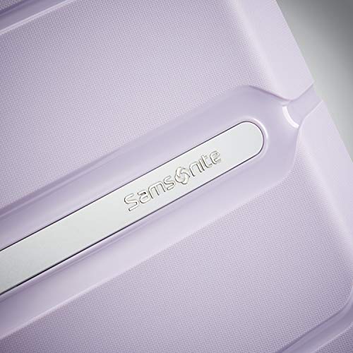 Samsonite Freeform Hardside Expandable with Double Spinner Wheels, Lilac, Checked-Large 28-Inch