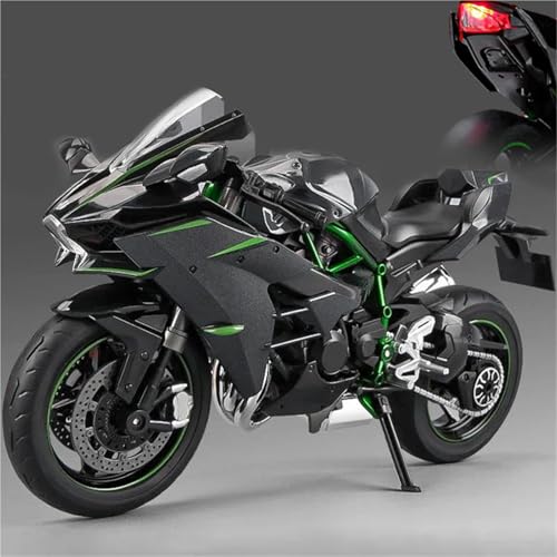 Moto Kawasaki H2R Miniature 1:9 Idéale pour Décoration Bureau et Salon
