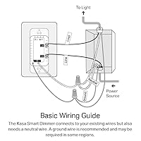 Vista 9 de Kasa Matter Smart Dimmer Switch: control de voz con Siri, Alexa y Google Assistant Certificado UL Temporizador y horario Fácil instalación