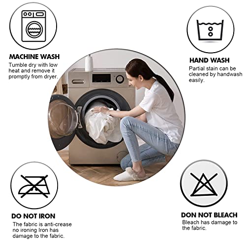 Lansheng Jacquard Dining Chair Seat Covers, Stretch Fitted Dining Room Upholstered Chair Seat Cushion Cover, Removable Washable Furniture Protector Slipcovers With Buckle - Set Of 6, Coffee #TOP4