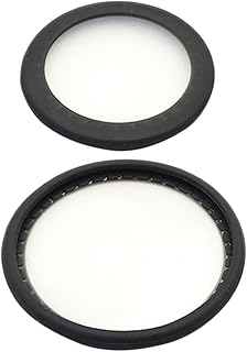 SOLUSTRE 2pcs Stethoscope Accessories Stethoscope Bell Cover Replacement Cardiology Stethoscope Diaphragm Covers Diaphragm Cover Stethoscope Membrane Spare Parts PVC Aldult Child