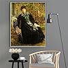 DIY Painting Kits for Adults in A Black Coat Painting by Lovis Corinth Arts Craft for Home Wall Decor #2