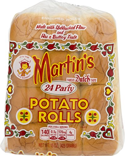 Martin's Potato Rolls- 24 pk 15 oz (4 bags)